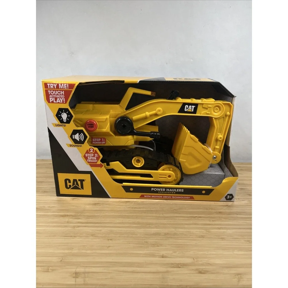 Cat Construction Power Haulers Excavator - Motion‎ Drive Technology and Lights &